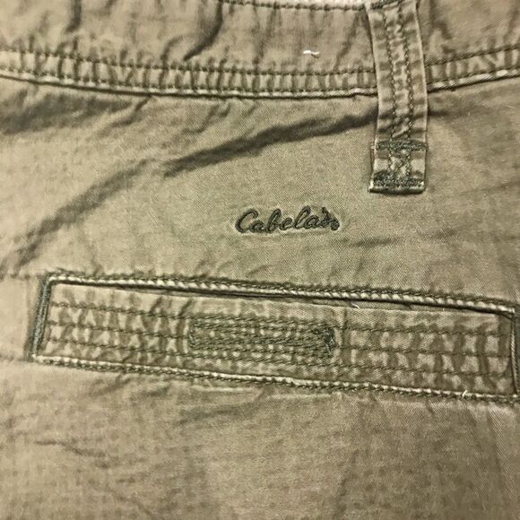 Cabela’s olive green cargo shorts size 38 - Picture 3 of 6
